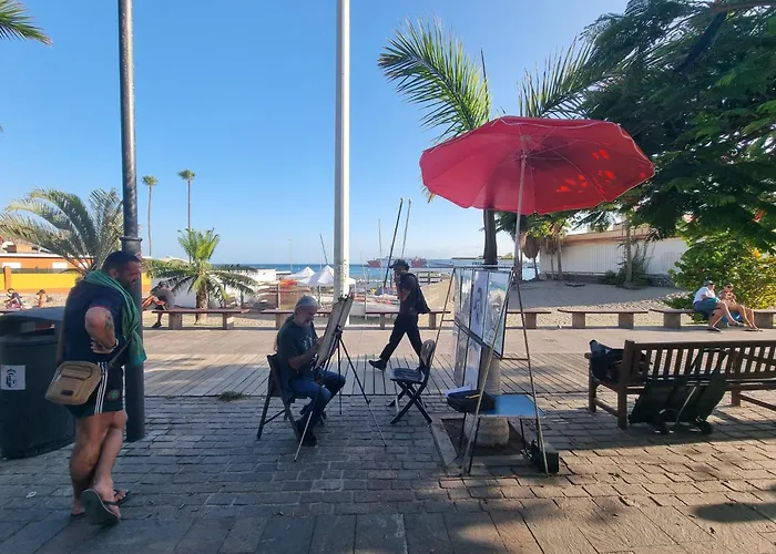 Daire El Marinero Segunda Linea Del Mar, Centrico Y Con Wifi Gratis Los Cristianos (Tenerife)